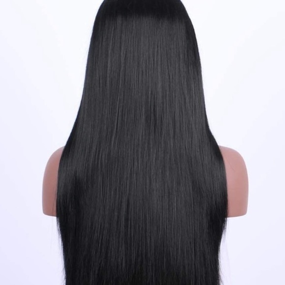 ? Rori 24” BLACK STRAIGHT LaceFront Wig ? main image 6